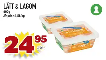 Supergrossen LÄTT & LAGOM erbjuda