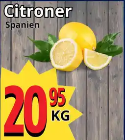 Supergrossen Citroner erbjuda