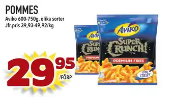 Supergrossen POMMES erbjuda