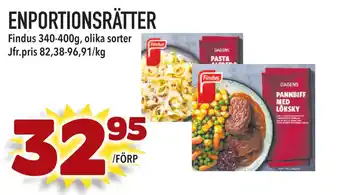 Supergrossen ENPORTIONSRÄTTER erbjuda