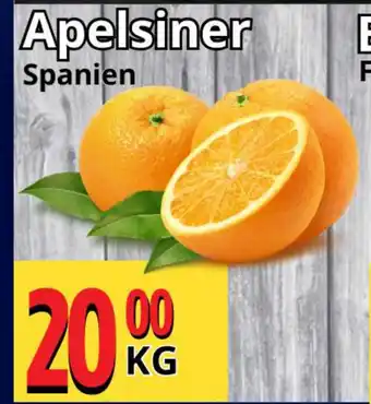 Supergrossen Apelsiner erbjuda