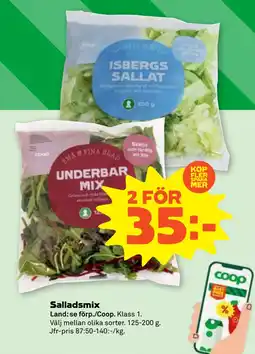 Stora Coop Salladsmix erbjuda