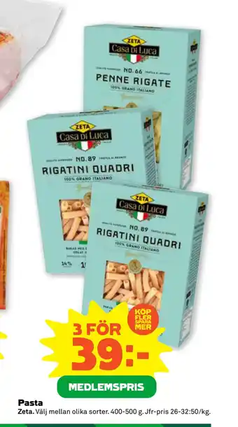 Stora Coop Pasta erbjuda