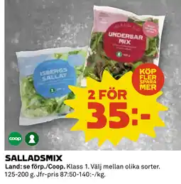 Coop SALLADSMIX erbjuda