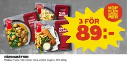 Coop FÄRDIGRÄTTER erbjuda