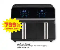 Stora Coop Airfryer dubbel erbjuda