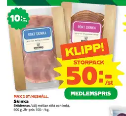 Stora Coop Skinka erbjuda