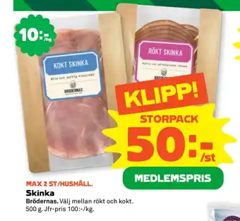 Stora Coop Skinka erbjuda