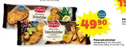 Stora Coop Panerad schnitzel erbjuda