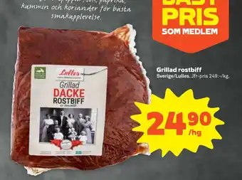 Stora Coop Grillad rostbiff erbjuda