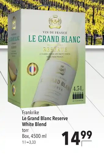 Citti Le Grand Blanc Reserve White Blend erbjuda