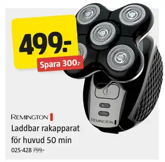 Jula Laddbar rakapparat för huvud 50 min erbjuda