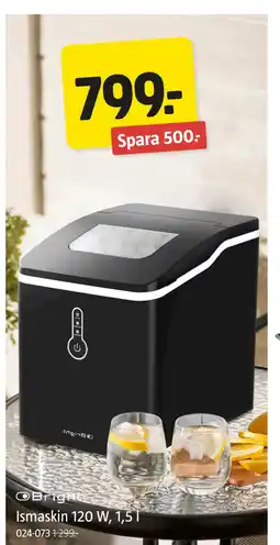 Jula Ismaskin 120 W, 1,5 l erbjuda