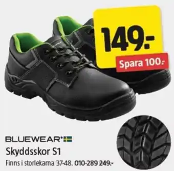 Jula BLUEWEAR':= Skyddsskor S1 erbjuda