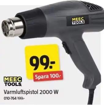 Jula Varmluftspistol 2000 W 010-764 erbjuda