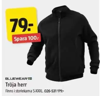 Jula BLUEWEAR Tröja herr erbjuda