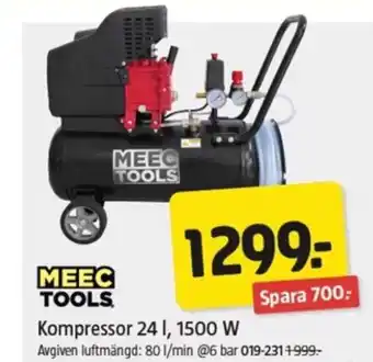 Jula Kompressor 24 I, 1500 W erbjuda