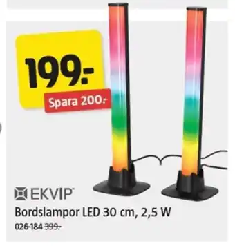 Jula Bordslampor LED 30 cm, 2,5 W erbjuda