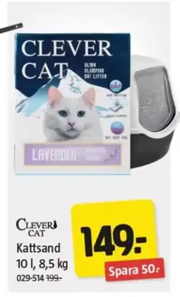 Jula CLEVER CAT Kattsand erbjuda