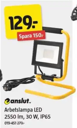 Jula Arbetslampa LED 2550 Im, 30 W, IP65 erbjuda