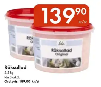 Snabbgross Räksallad erbjuda
