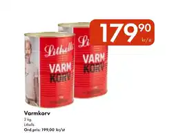Snabbgross Varmkorv erbjuda