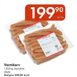 Snabbgross Varmkorv erbjuda