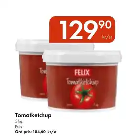 Snabbgross Tomatketchup erbjuda