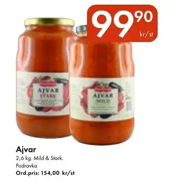 Snabbgross Ajvar erbjuda