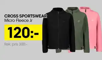 Stadium Outlet Cross sportswear micro fleece jr erbjuda