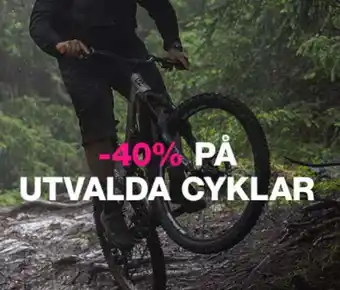 Bikester Pa utvalda cyklar erbjuda