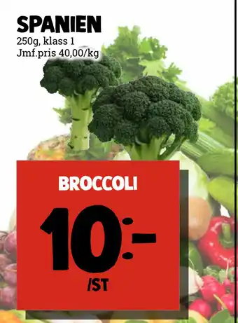 MatArket broccoli erbjuda