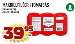 MatArket MAKRILLFILÉER I TOMATSÅS erbjuda