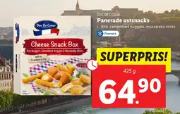 Lidl Panerade ostsnacks erbjuda