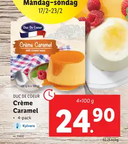 Lidl Crème Caramel erbjuda