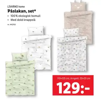 Lidl Påslakan, set erbjuda