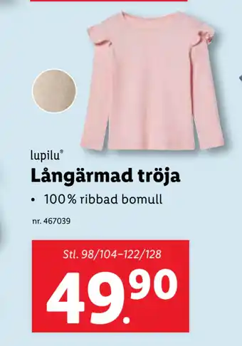 Lidl Långärmad tröja erbjuda