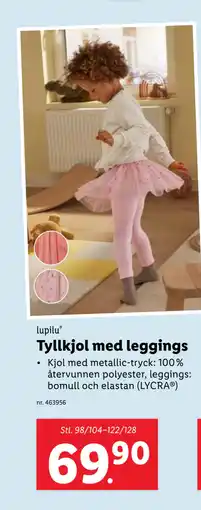 Lidl Tyllkjol med leggings erbjuda