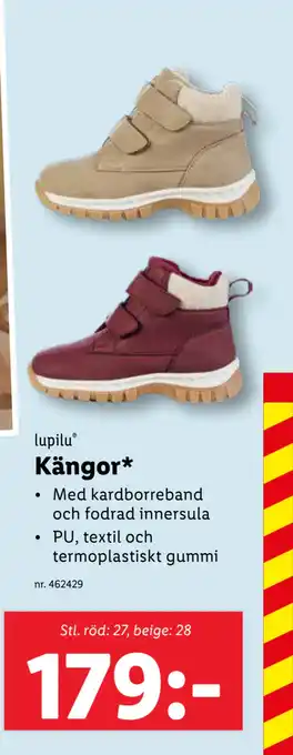 Lidl Kängor erbjuda