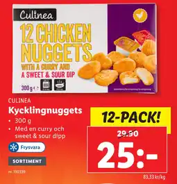 Lidl Kycklingnuggets erbjuda