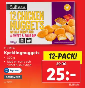 Lidl Kycklingnuggets erbjuda