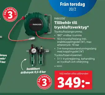 Lidl Tillbehör till tryckluftsverktyg erbjuda