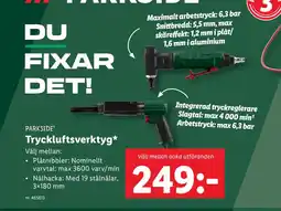 Lidl Tryckluftsverktyg erbjuda