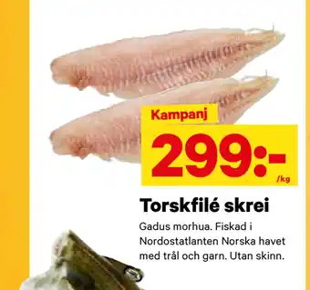 City Gross Torskfilé skrei erbjuda