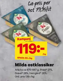 City Gross Milda ostklassiker erbjuda