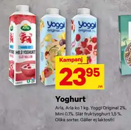 City Gross Yoghurt erbjuda