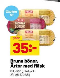 City Gross Bruna bönor,Ärtor med fläsk erbjuda