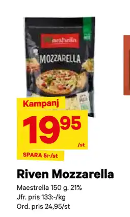 City Gross Riven Mozzarella erbjuda