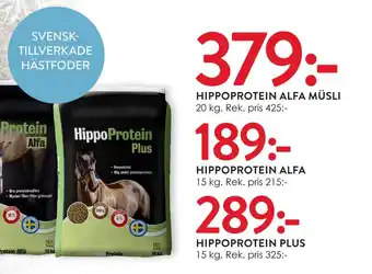 Djur & Natur HIPPOPROTEIN PLUS erbjuda