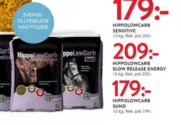 Djur & Natur HIPPOLOWCARB SLOW RELEASE ENERGY erbjuda